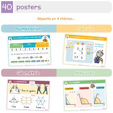 Les Posters M Mos De Maths Cm Avec Bout De Gomme