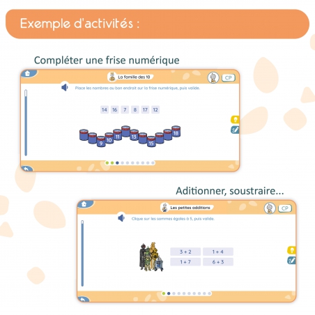 Mon application de mathématiques CP avec Bout de Gomme