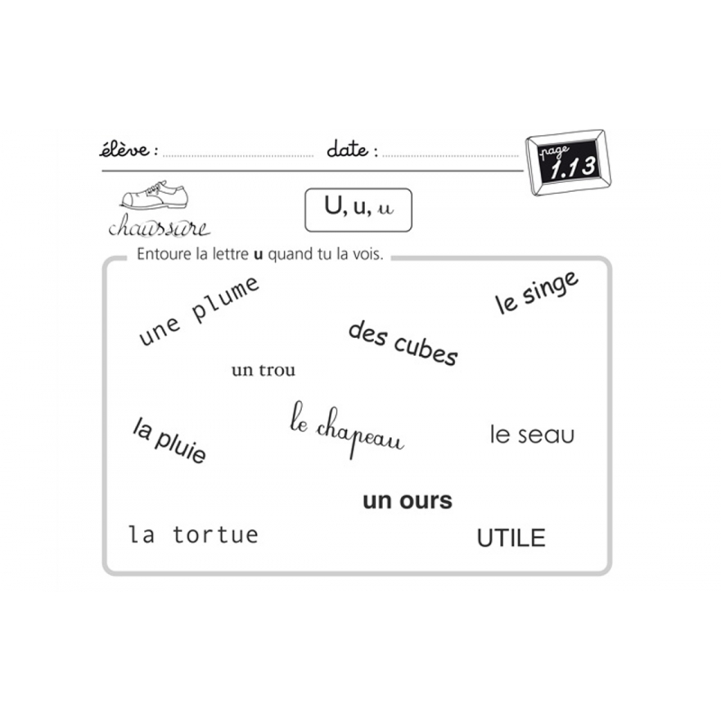 Fiche élève Fiche élève