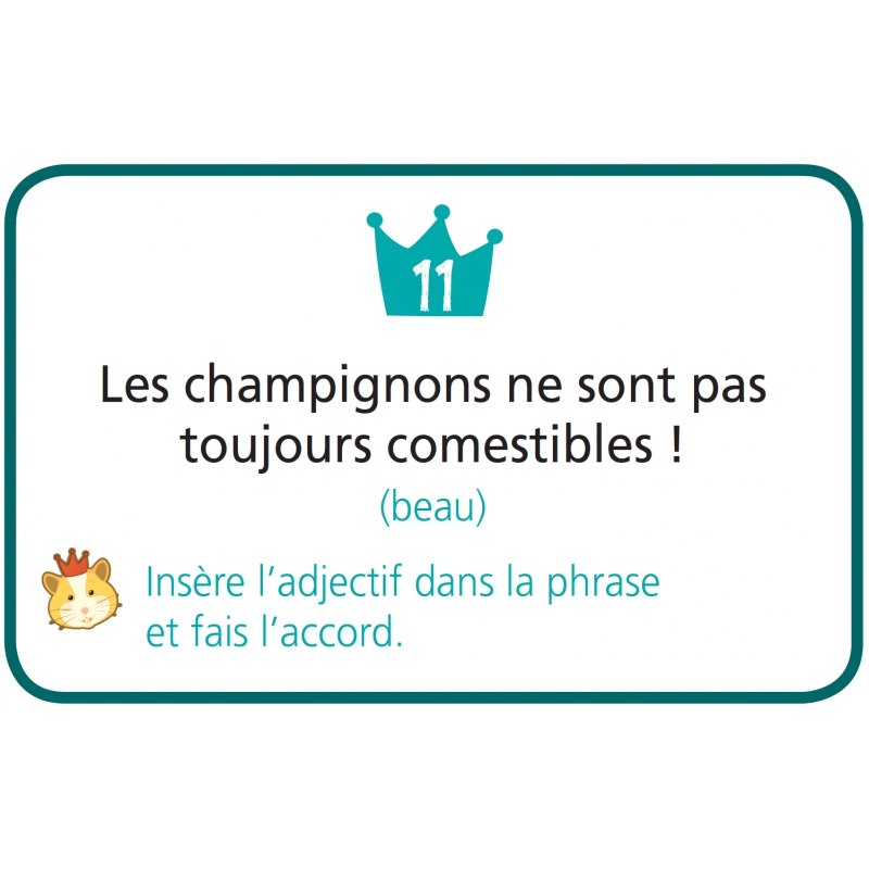Carte " Le bon accord " Ressources pédagogiques – Outils pour professeurs des écoles – CP-CM2 – JOCATOP Carte " Le bon accord " Ressources pédagogiques – Outils pour professeurs des écoles – CP-CM2 – JOCATOP