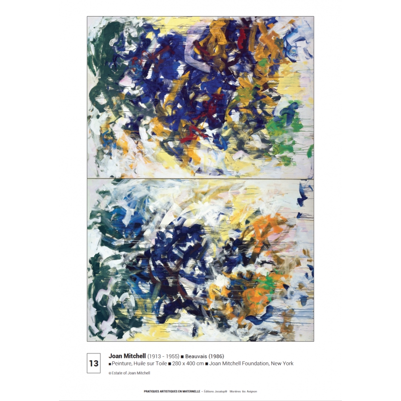 Présentation de l'oeuvreEnsemble pédagogique – Pratiques artistiques – Maternelle (PS, MS, GS) – JOCATOP