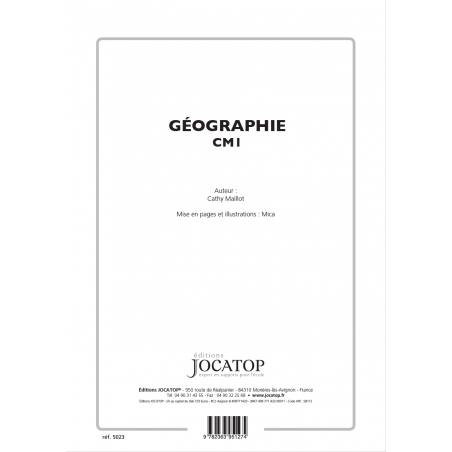 Extrait du fichier Enseigner la géographie – Géographie – CM1 – Mallette pédagogique PE – JOCATOP Extrait du fichier Enseigner la géographie – Géographie – CM1 – Mallette pédagogique PE – JOCATOP