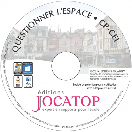 CédéromEnsemble pédagogique sciences – Questionner l’espace – CP CE1 – Ressource pédagogique – JOCATOP CédéromEnsemble pédagogique sciences – Questionner l’espace – CP CE1 – Ressource pédagogique – JOCATOP