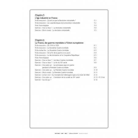 Extrait de la frise Histoire – CM1 CM2 – Dossier pédagogique – Pédagogie innovante – JOCATOP Extrait de la frise Histoire – CM1 CM2 – Dossier pédagogique – Pédagogie innovante – JOCATOP