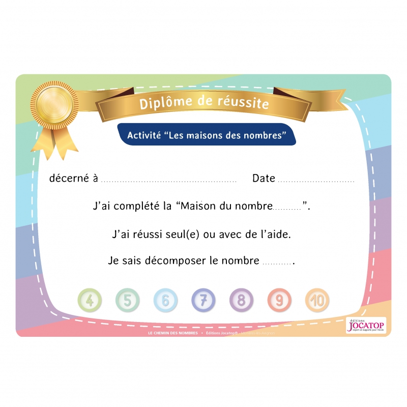 Le chemin des nombres – Questionner le monde – Maternelle (MS-GS) – Jeu pédagogique – JOCATOP Le chemin des nombres – Questionner le monde – Maternelle (MS-GS) – Jeu pédagogique – JOCATOP
