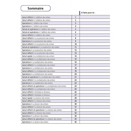 Je réussis mes calculs au CM2 Je réussis mes calculs au CM2