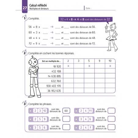 Je réussis mes calculs au CM2 Je réussis mes calculs au CM2