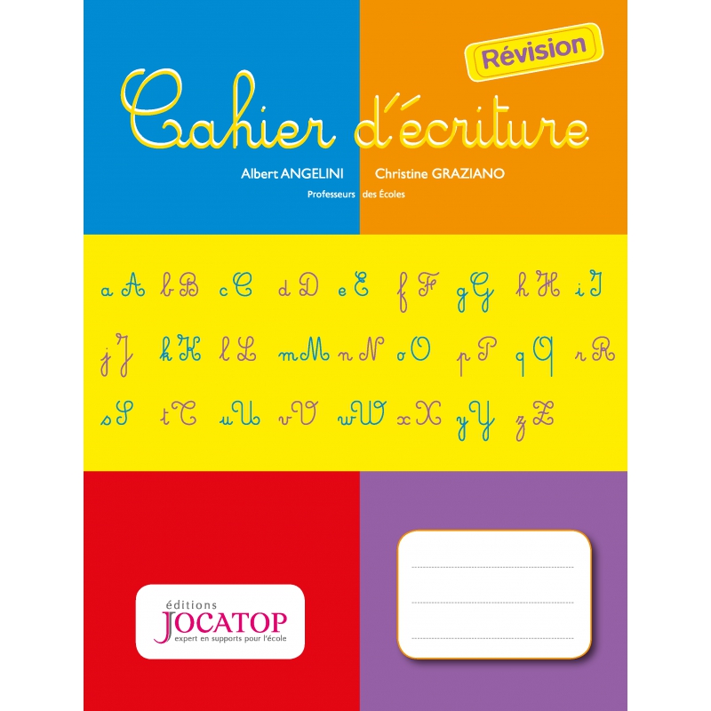 Cahier D Ecriture Revision