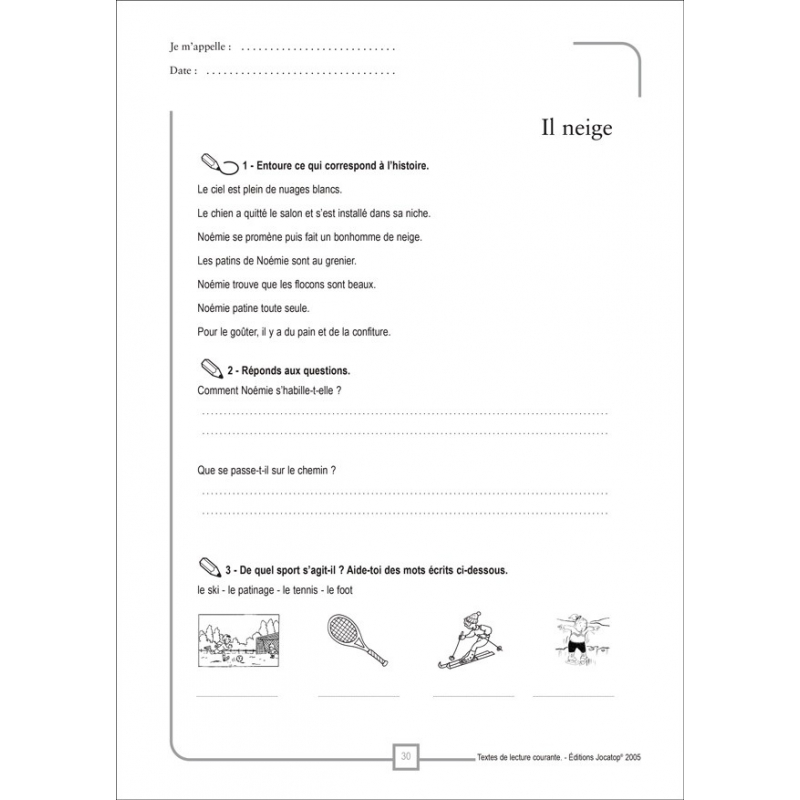 Exemple de fiche