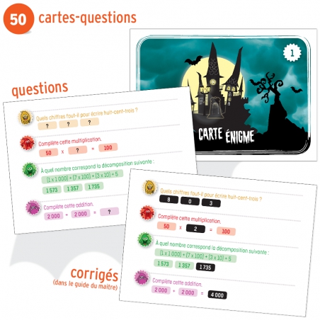 Ton compte est bon, Fantôme ! • Jeu éducatif CE2 Ton compte est bon, Fantôme ! • Jeu éducatif CE2