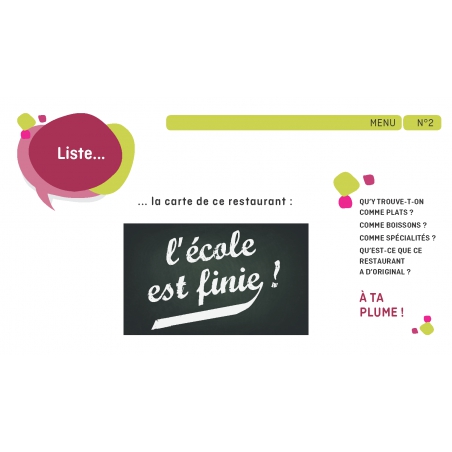 Expression écrite – Français – CM1/CM2 – Boîte à outils pédagogique – JOCATOP Expression écrite – Français – CM1/CM2 – Boîte à outils pédagogique – JOCATOP