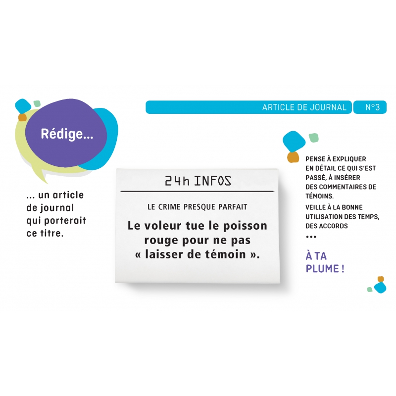 Expression écrite – Français – CM1/CM2 – Boîte à outils pédagogique – JOCATOP Expression écrite – Français – CM1/CM2 – Boîte à outils pédagogique – JOCATOP