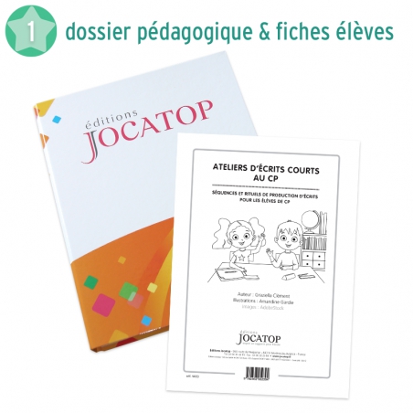 Production d’écrits – Français – CP – Ateliers d’écrits courts – Mallette pédagogique – JOCATOP Production d’écrits – Français – CP – Ateliers d’écrits courts – Mallette pédagogique – JOCATOP