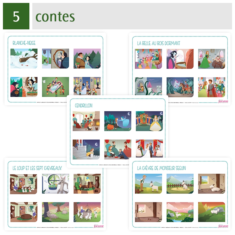 Dossier pédagogique langage – Maternelle MS-GS – Contes et langage Volume 3 – JOCATOP Dossier pédagogique langage – Maternelle MS-GS – Contes et langage Volume 3 – JOCATOP