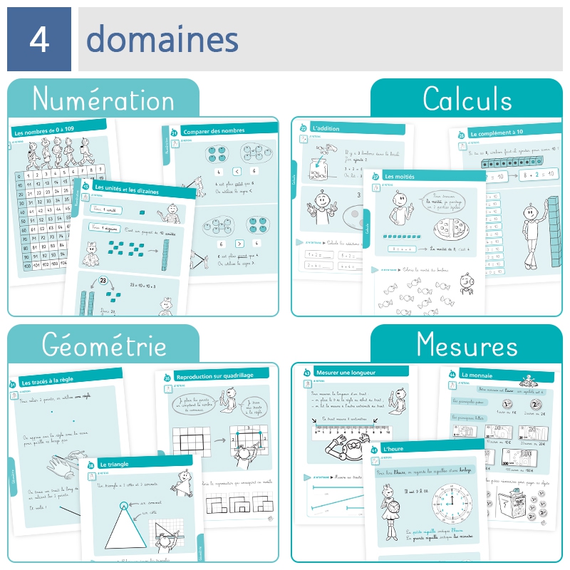 Mon petit mémo de Maths CP avec Bout de Gomme