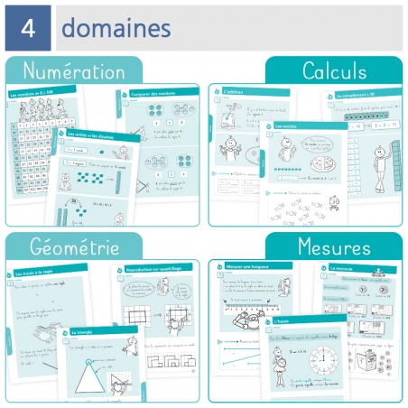 Mon petit mémo de Maths CP avec Bout de Gomme