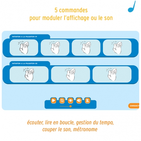 Les cellules rythmiques • Découvrir le rythme