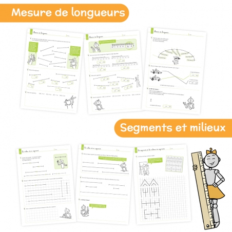Je réussis en géométrie au CE2