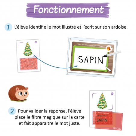 Orthographe – Français – CP / CE1 / CE2 – Jeu pédagogique – JOCATOP Orthographe – Français – CP / CE1 / CE2 – Jeu pédagogique – JOCATOP