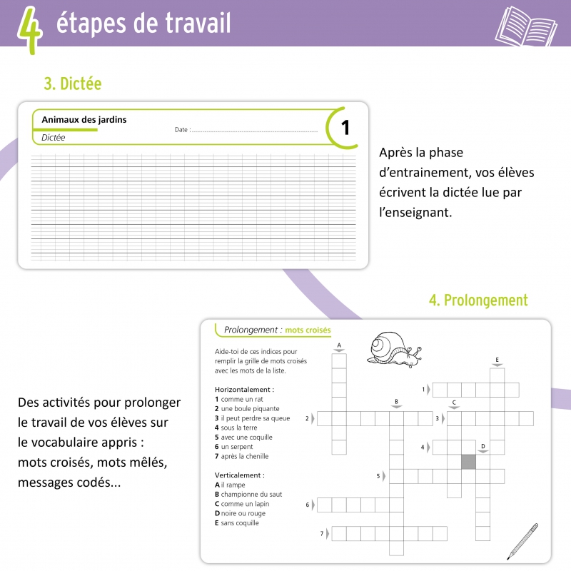 Je réussis mes dictées au CE2