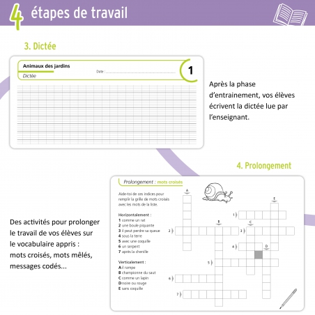 Je réussis mes dictées au CE2
