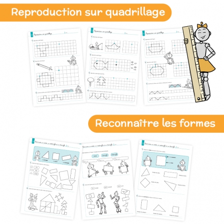 Je réussis en géométrie au CP