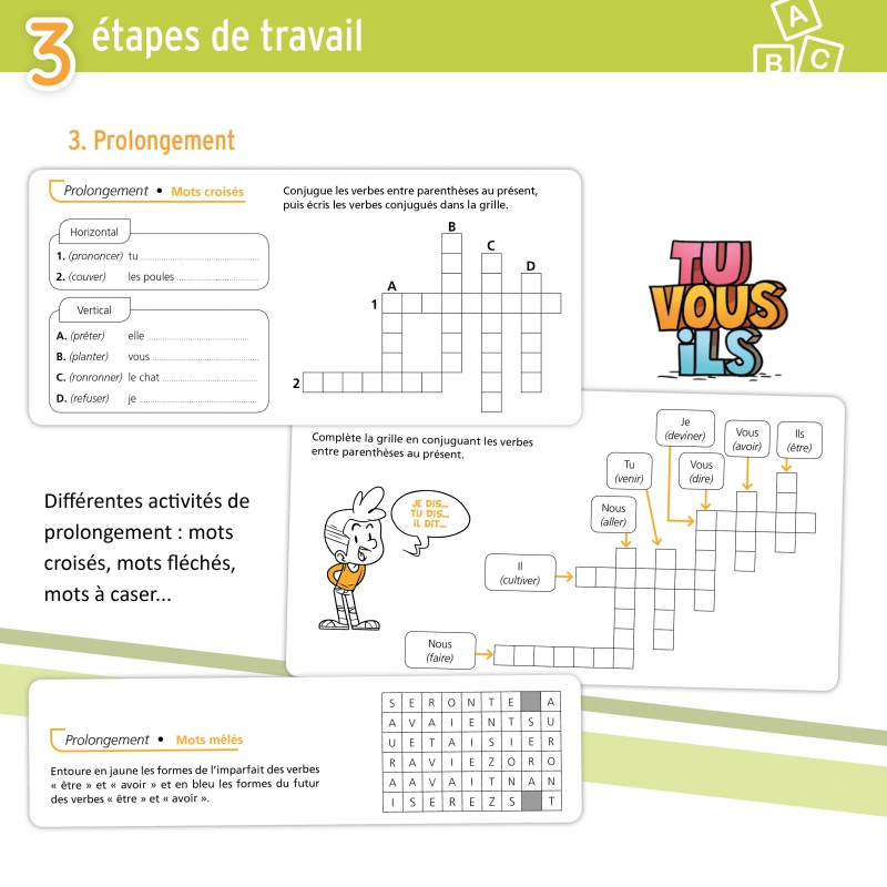 Je réussis en conjugaison au CE1