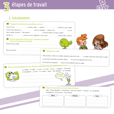 Je réussis en conjugaison au CE2