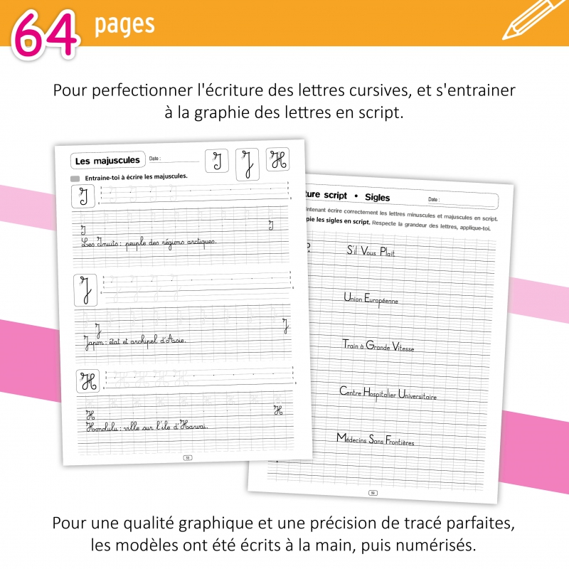 Cahier d’écriture • Perfectionnement