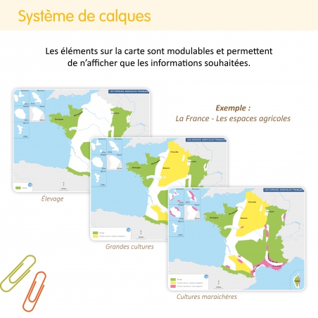 Les cartes interactives de géographie Les cartes interactives de géographie