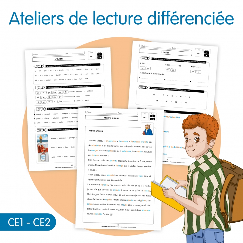 Ateliers De Lecture Differenciee Pour Le Ce1