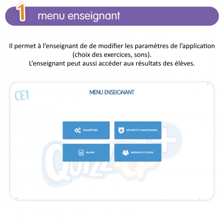 Quizztop+ • Calcul • CE1
