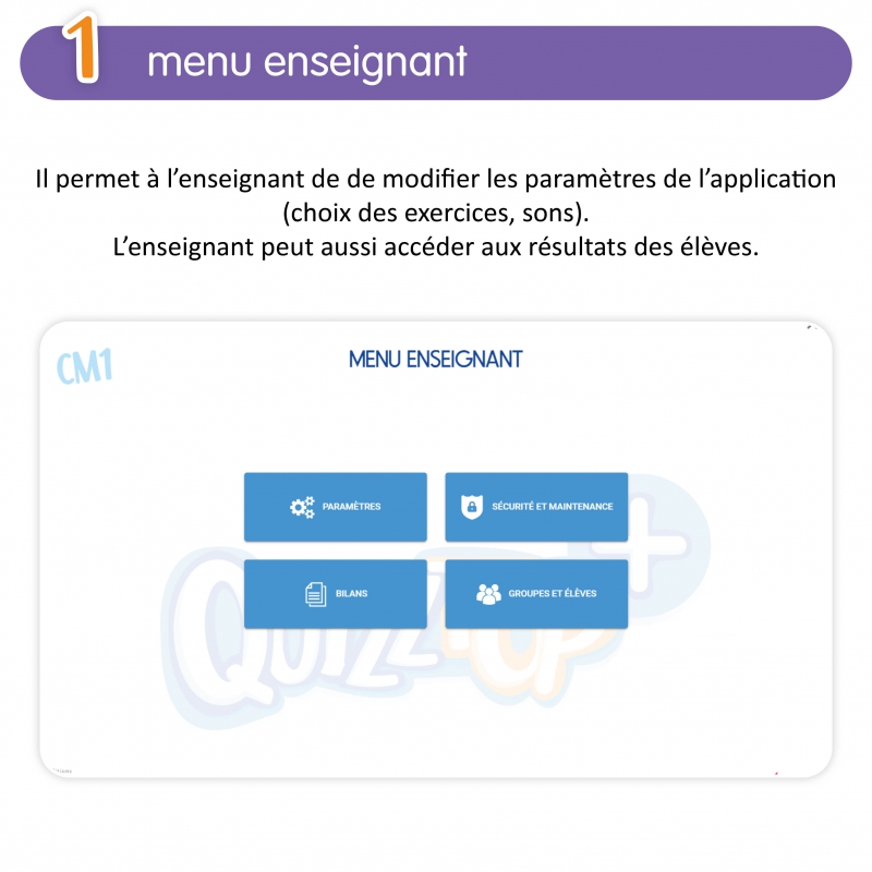 Quizztop+ • Calcul • CM1