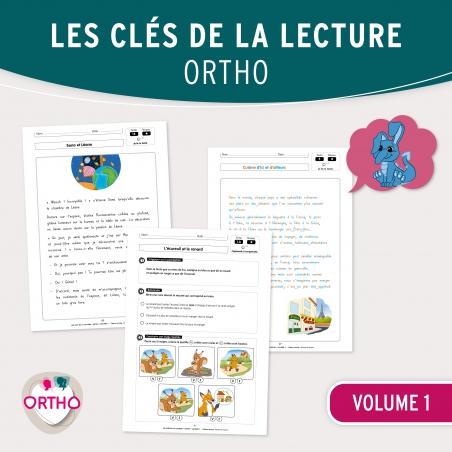 Les clés de la lecture - Ortho • Volume 1