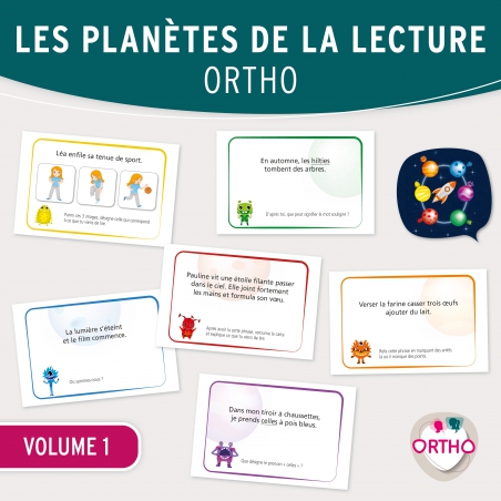 Les planètes de la lecture - Ortho • Volume 1