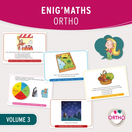 Énig' Maths - Ortho • Niveau 3