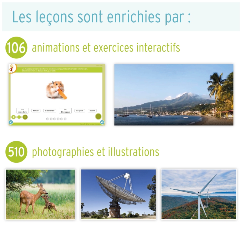 Sciences 2 • Les Leçons Interactives • Cycle 3 Sciences 2 • Les Leçons Interactives • Cycle 3
