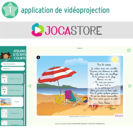 Production d’écrits – Français – CP – Ateliers d’écrits courts – Mallette pédagogique – JOCATOP Production d’écrits – Français – CP – Ateliers d’écrits courts – Mallette pédagogique – JOCATOP
