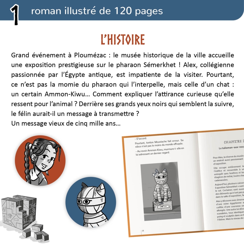 La Momie d’Ammon Kiwù – Développer la compréhension en lecture – CM1 – Roman pédagogique – JOCATOP La Momie d’Ammon Kiwù – Développer la compréhension en lecture – CM1 – Roman pédagogique – JOCATOP