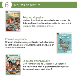 Les aventures de Pirate et Moustique - Rallye lecture Niveau 1