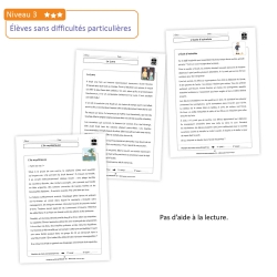 Ateliers de lecture différenciée - Cycle 3