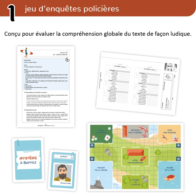 Les Baigneuses – Compréhension et lecture littéraire – CM1 & CM2 – Dossier pédagogique – JOCATOP Les Baigneuses – Compréhension et lecture littéraire – CM1 & CM2 – Dossier pédagogique – JOCATOP