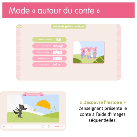Développer le langage oral et le lexique – Français – Cycle 1 (PS, MS, GS) – Application interactive – JOCATOP Développer le langage oral et le lexique – Français – Cycle 1 (PS, MS, GS) – Application interactive – JOCATOP