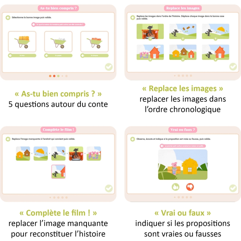 Développer le langage oral et le lexique – Français – Cycle 1 (PS, MS, GS) – Application interactive – JOCATOP Développer le langage oral et le lexique – Français – Cycle 1 (PS, MS, GS) – Application interactive – JOCATOP