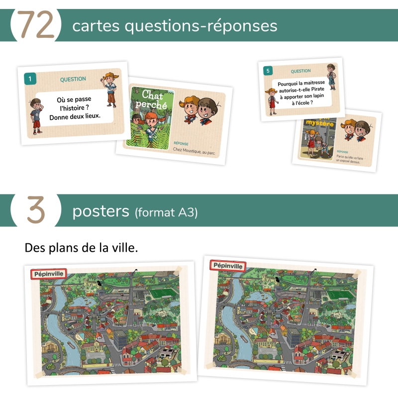Les aventures de Pirate et Moustique - Niveau 2 - Fichier pédagogique