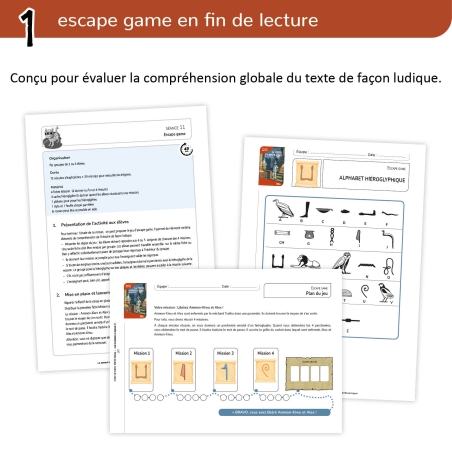 La momie d’Ammon‑Kiwu – Compréhension en lecture – CM1‑CM2 – Dossier pédagogique – JOCATOP La momie d’Ammon‑Kiwu – Compréhension en lecture – CM1‑CM2 – Dossier pédagogique – JOCATOP