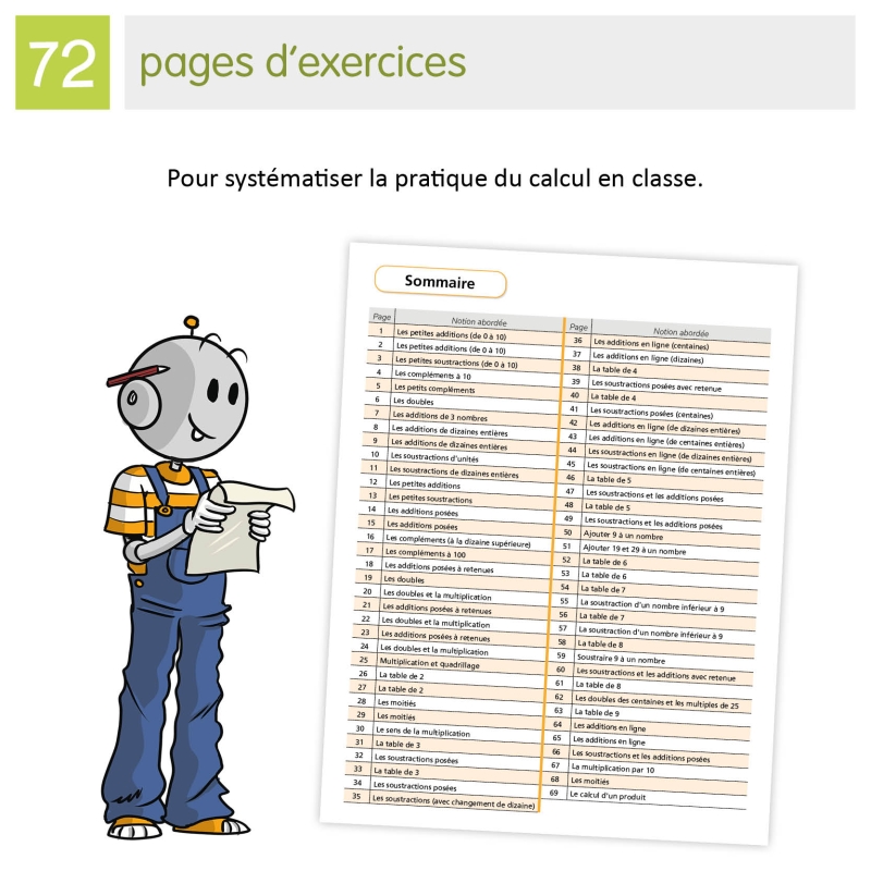 Je réussis mes calculs au CE1