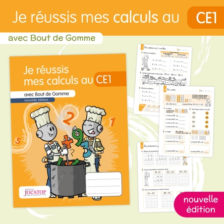 Je réussis mes calculs au CE1