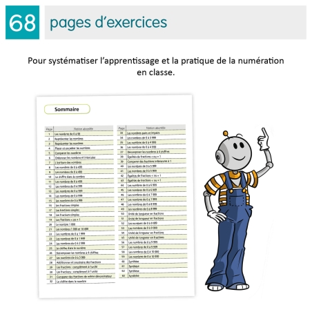 Numération – Mathématiques – Niveau CE2 – Cahier d’exercices pour professeur des écoles Numération – Mathématiques – Niveau CE2 – Cahier d’exercices pour professeur des écoles