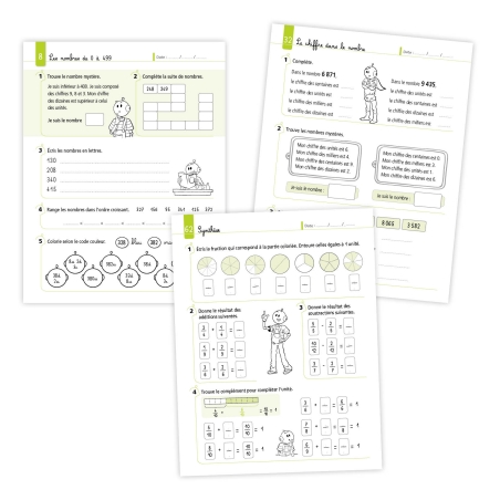 Numération – Mathématiques – Niveau CE2 – Cahier d’exercices pour professeur des écoles Numération – Mathématiques – Niveau CE2 – Cahier d’exercices pour professeur des écoles